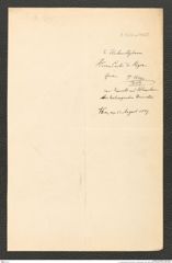 k.k. naturhistorisches Hofmuseum, Intendanzakten 1885-1896 (Hauer), Aktenzahl Z.524.a/1889, Seite 2